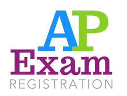 an image of the words AP Exam Registration
